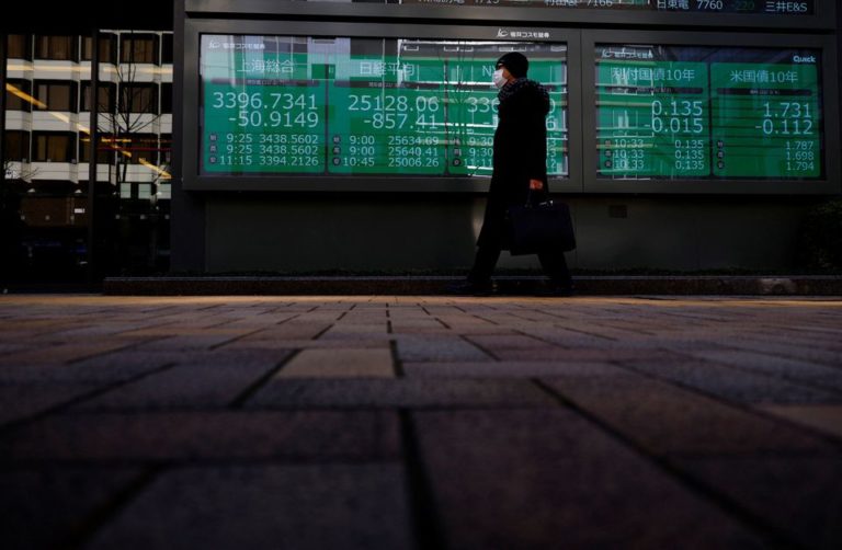 Asian Stocks Lower